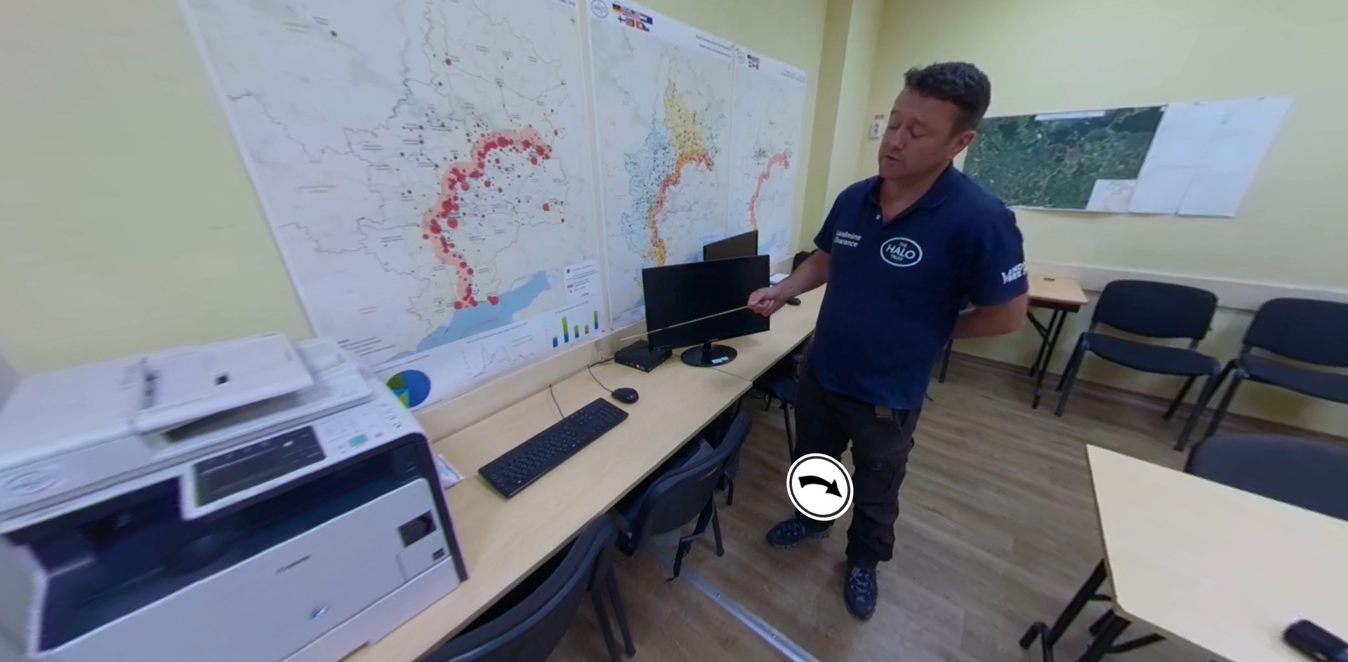 Captura de ecrã de uma reportagem da Euronews